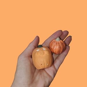 Vintage Mini Pumpkin Figurines